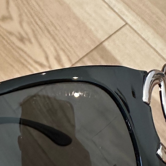 Chanel CC Women’s Black Acetate Sunglasses - Picture 7 of 8